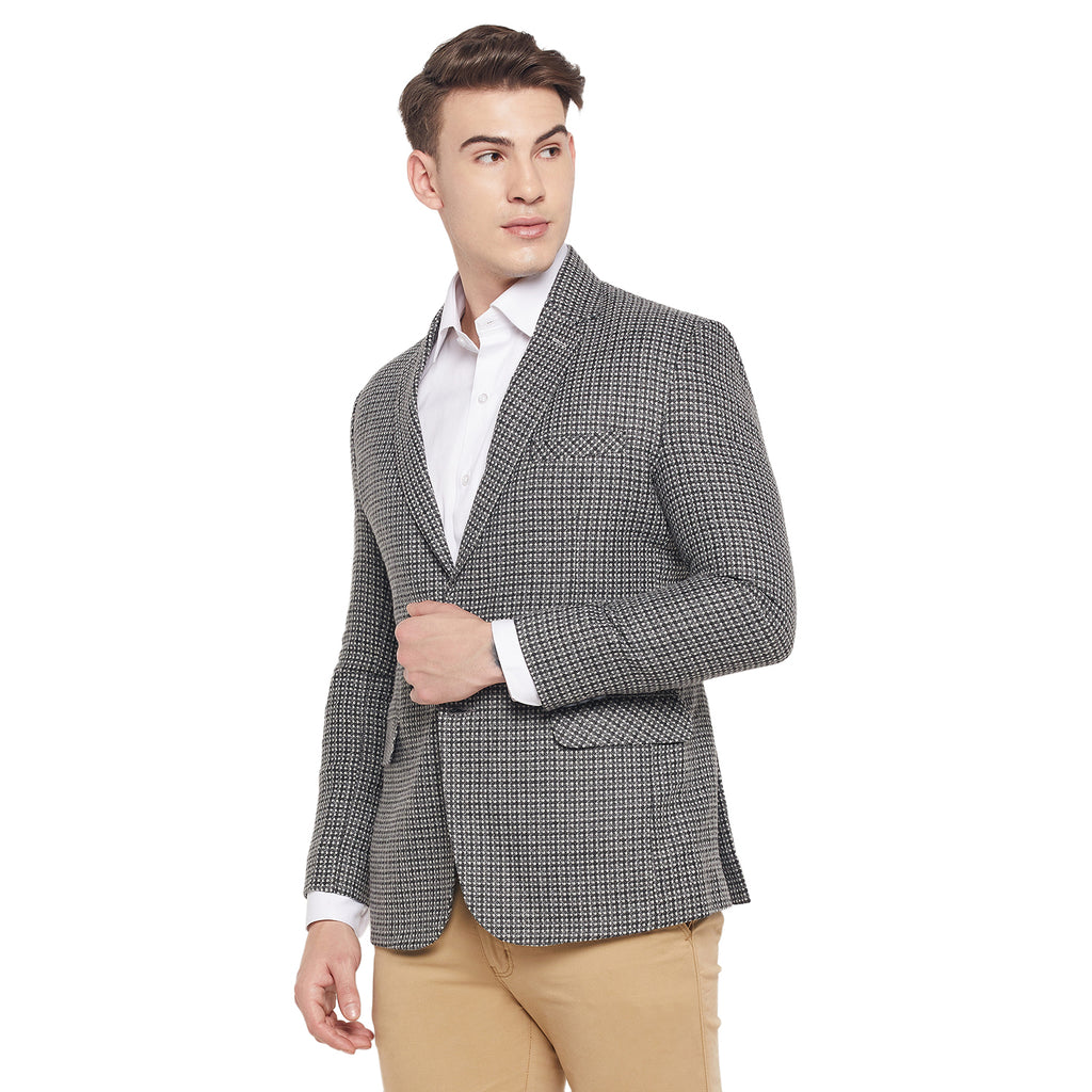 Duke Urban Men Full Sleeve Lapel Neck Coat (SDZ936)