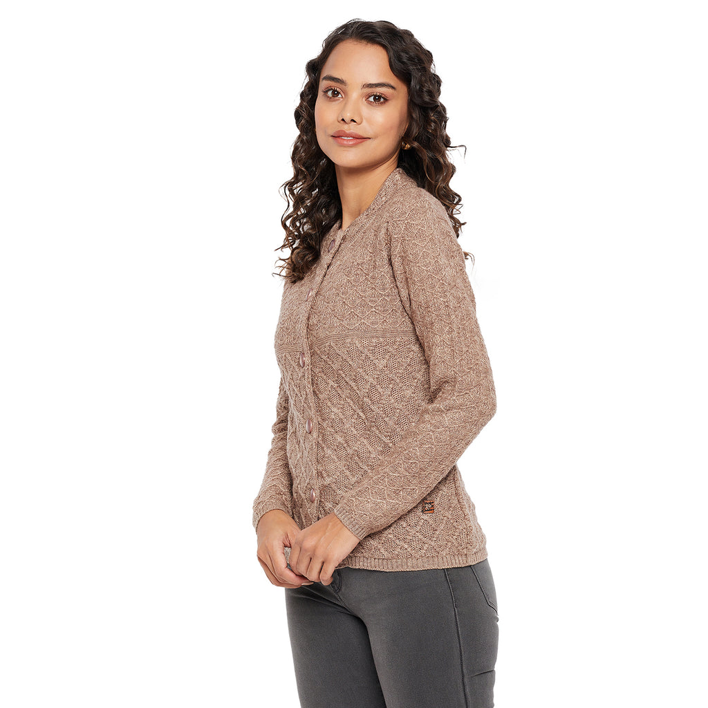 Duke Urban Women Round Neck Cardigan  (SDS1046)