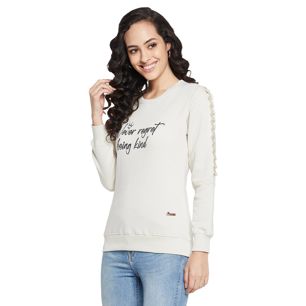 Duke Urban Women Full Sleeve Round Neck Sweatshirt (LFX833)