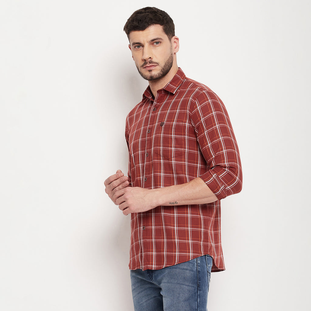Duke Urban Men Full Sleeve Cotton Shirt (SDO6CKH)
