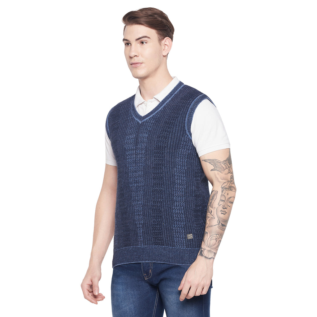 Duke Urban Men Sleeveless V Neck Sweater (SDS2031)