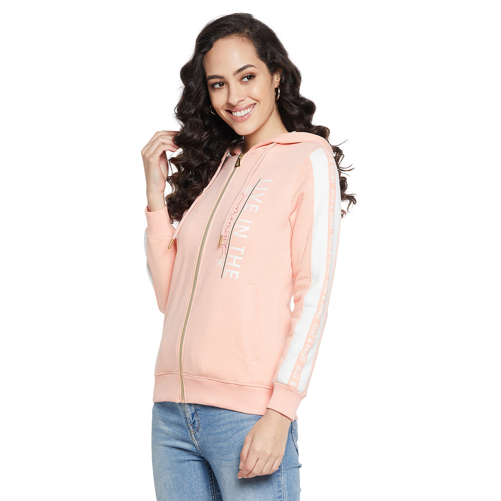 Duke Urban Women Full Sleeve Hooded Sweatshirt (LFX839)
