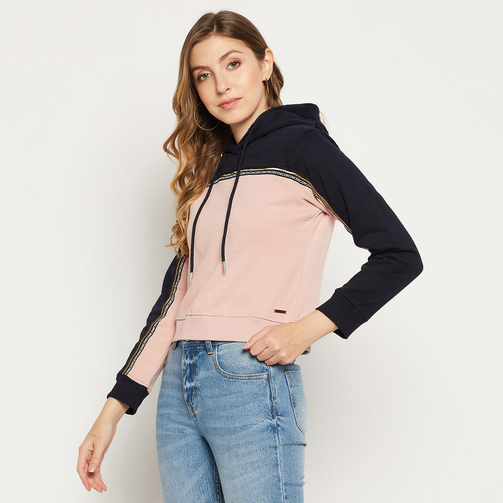 Duke Urban Women Full Sleeve Hooded Sweatshirt (LFX766)