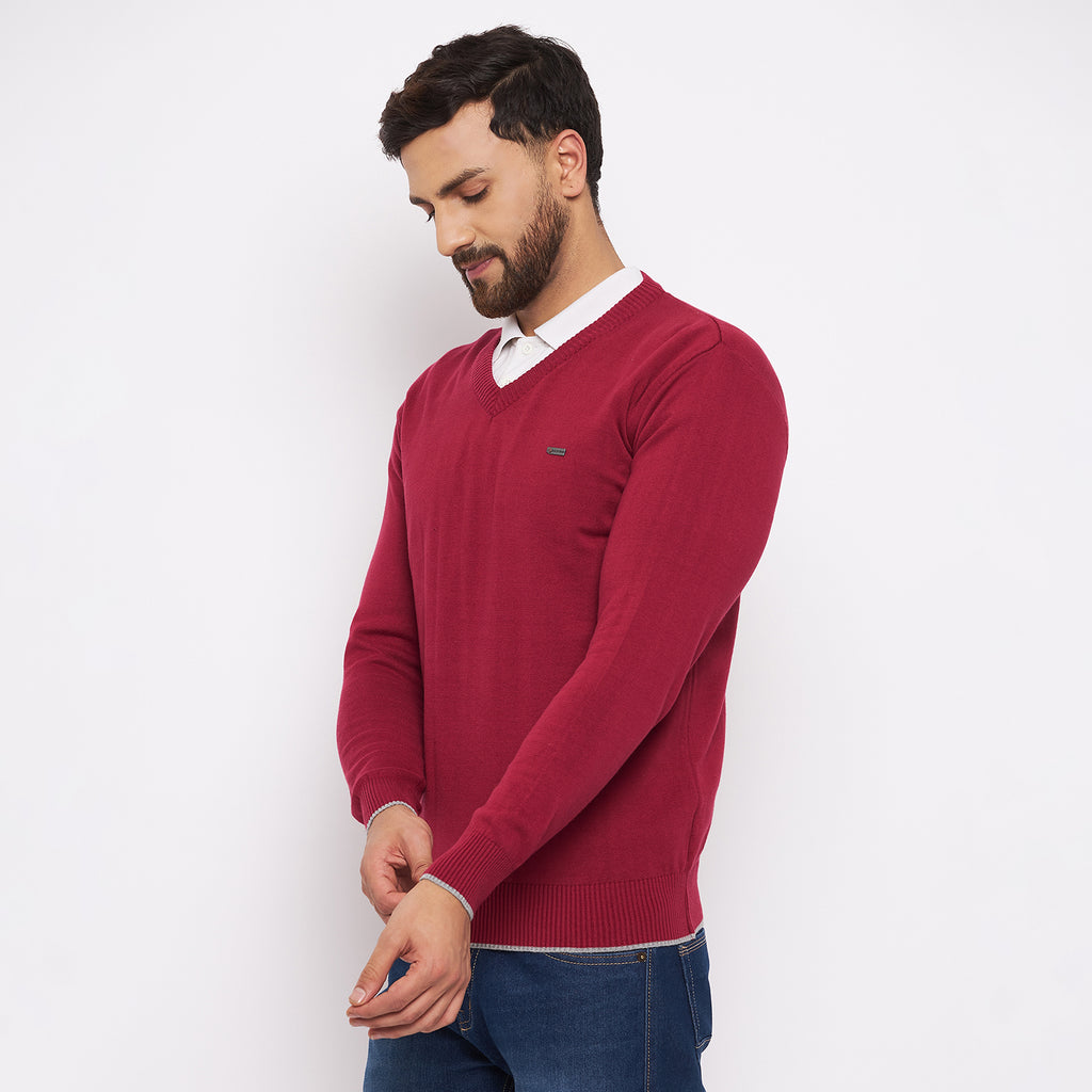 Duke Urban Men Full Sleeve V Neck Sweater (SDS3000)