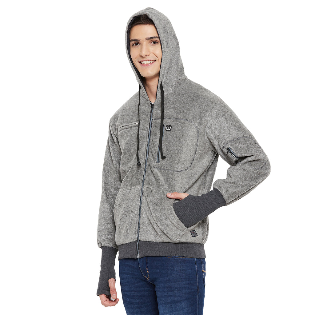 Duke Urban Men Hooded Neck Sweatshirt (LF3883)