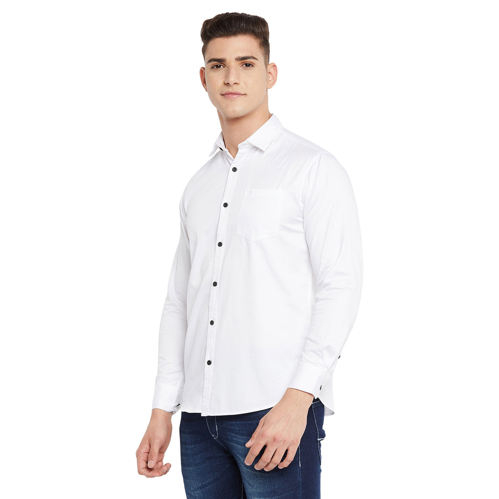 Duke Urban Men Full Sleeve  Cotton Shirt (SDO5SATR)