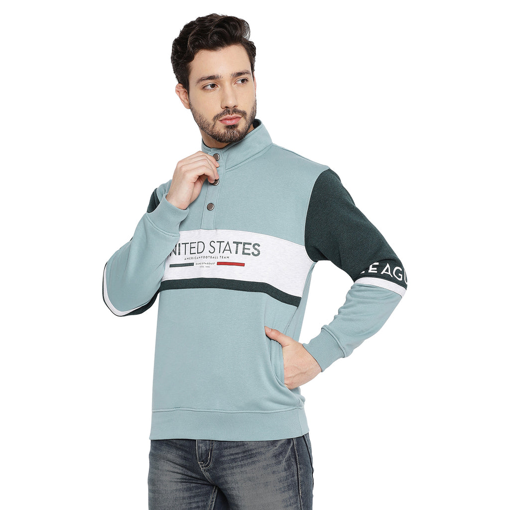 Duke Urban Men Collared Sweatshirt (LF6112)