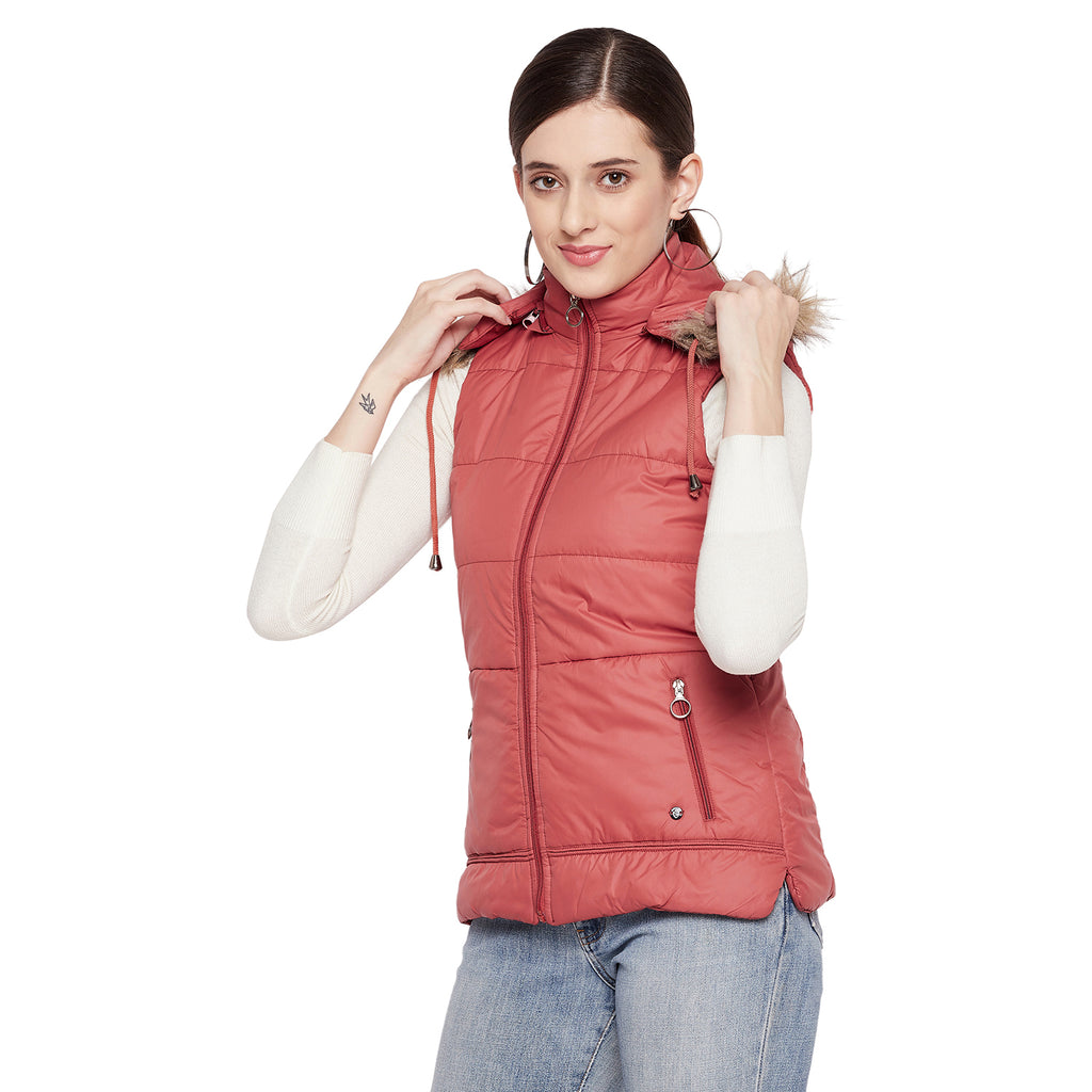 Duke Urban Women Sleeveless Jacket (SDZ6720)