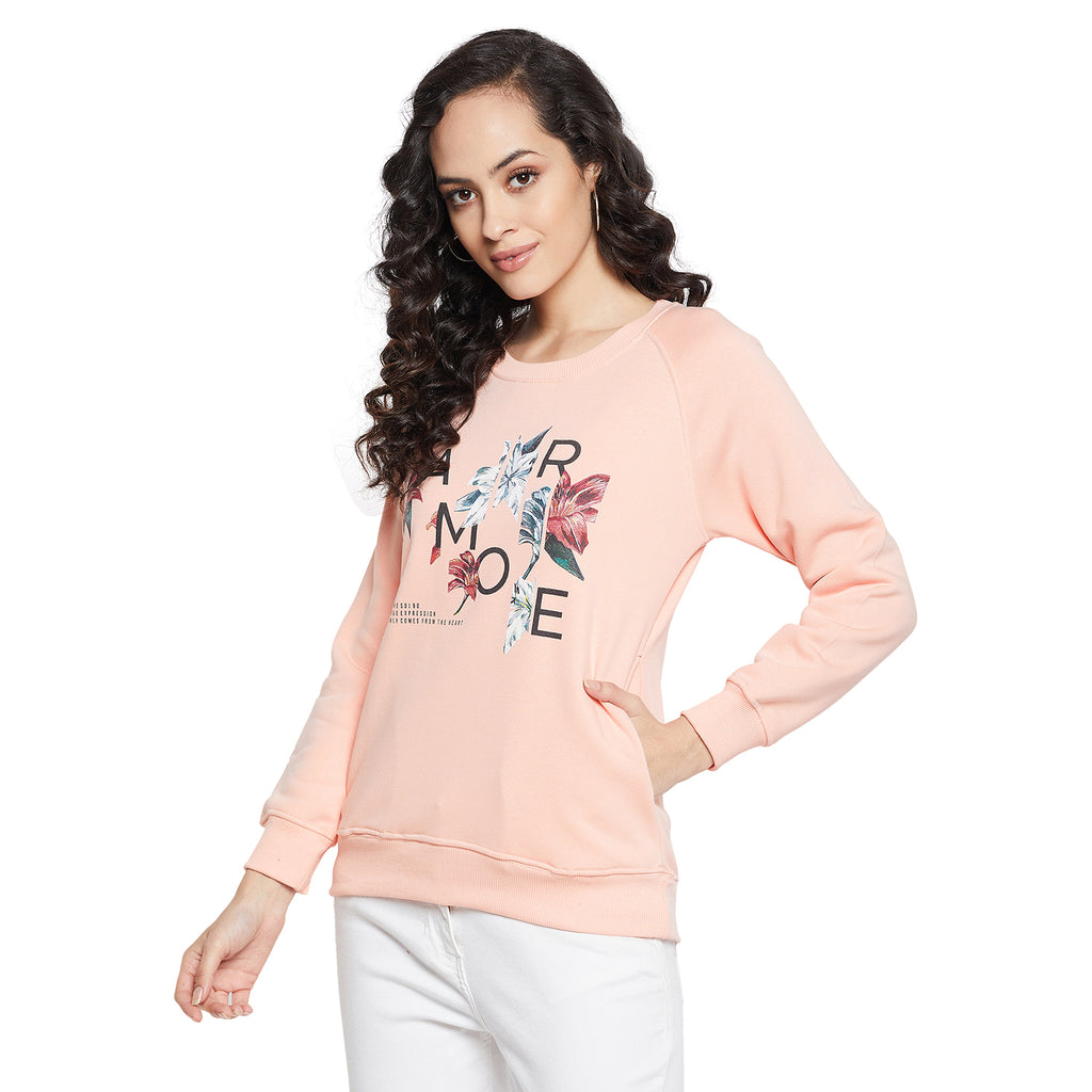 Duke Urban Women Full Sleeve Round Neck Sweatshirt (LFX861)