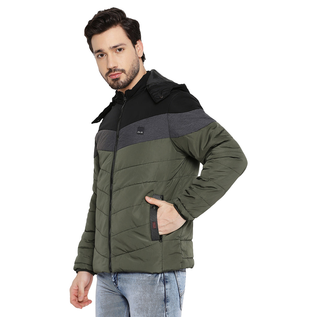 Duke Urban Men Full Sleeve Hooded Jacket (SDZ1068)