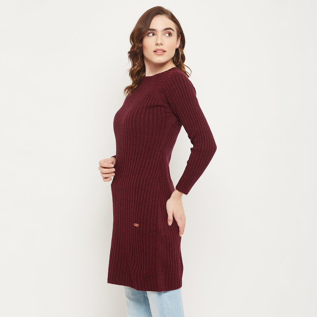 Duke Urban Women Solid Long Pullover (SDS1028)