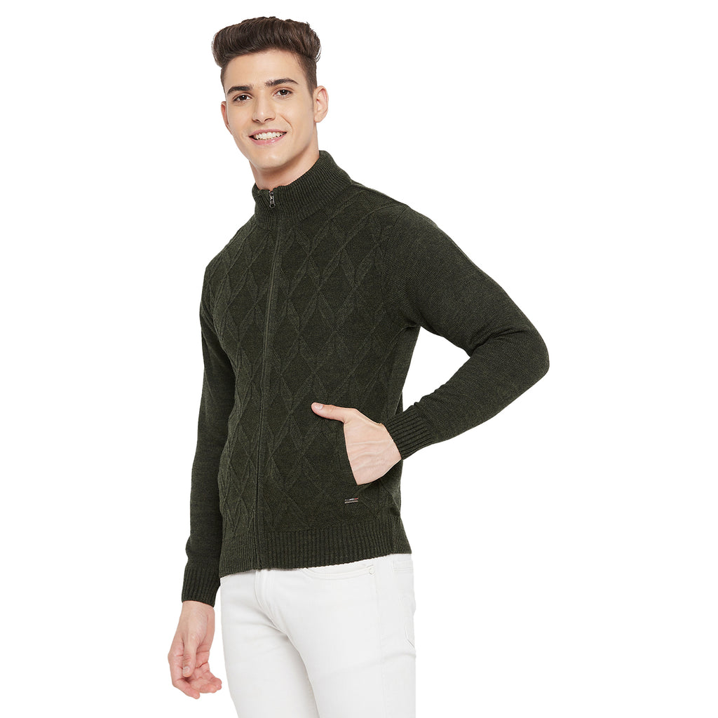 Duke Urban Men Full Sleeve High Neck Sweater (SDS683R)
