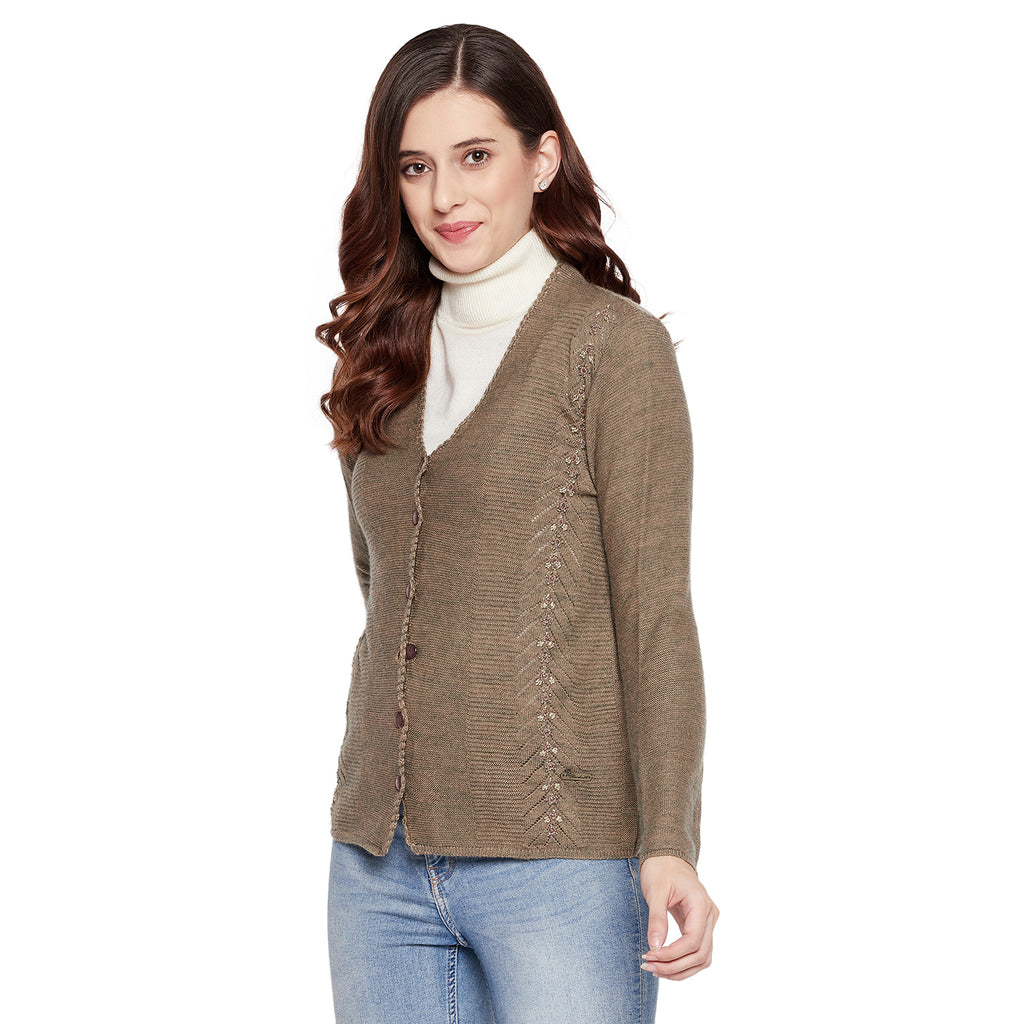 Duke Urban Women Full Sleeve Cardigan (SDS9597)