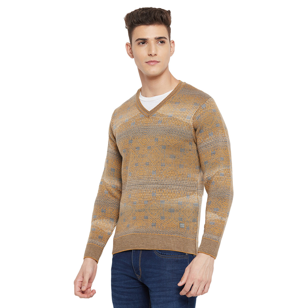 Duke Urban Men Full Sleeve V Neck Sweater (SDS2066)