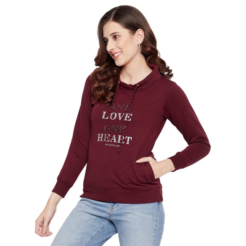 Duke Urban Women Round Neck Sweatshirt (LFX753)
