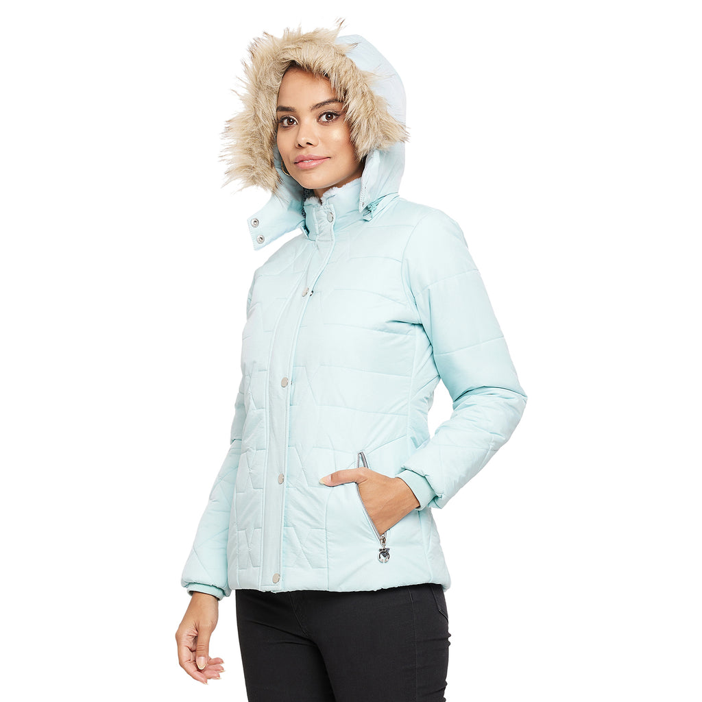 Duke Urban Women Full sleeve Hooded Jacket (SDZ1944)
