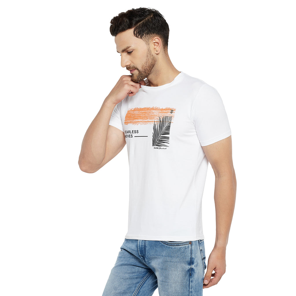 Duke Urban Men Half Sleeve Cotton T-shirt (LF5731)