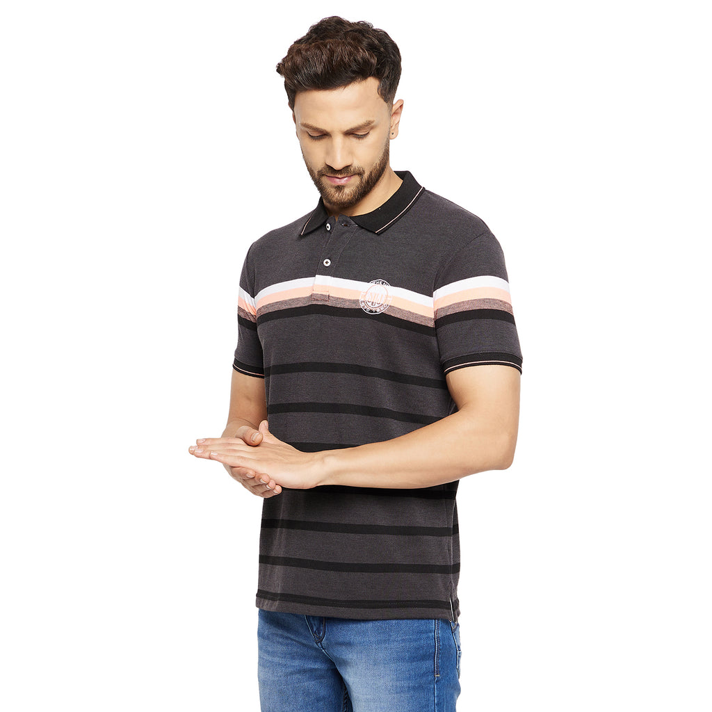 Duke Urban Men Half Sleeve Cotton T-shirt (LF5422)