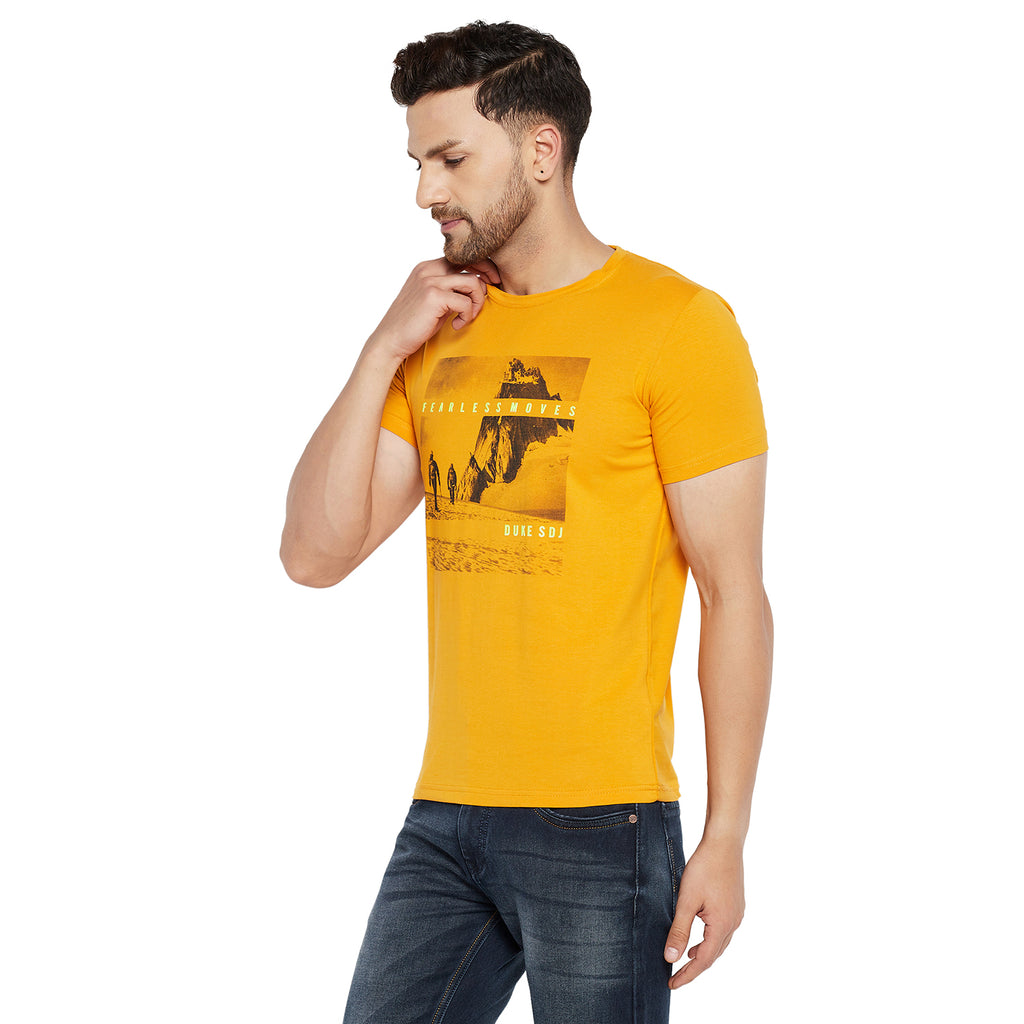 Duke Urban Men Half Sleeve Cotton T-shirt (LF5739)