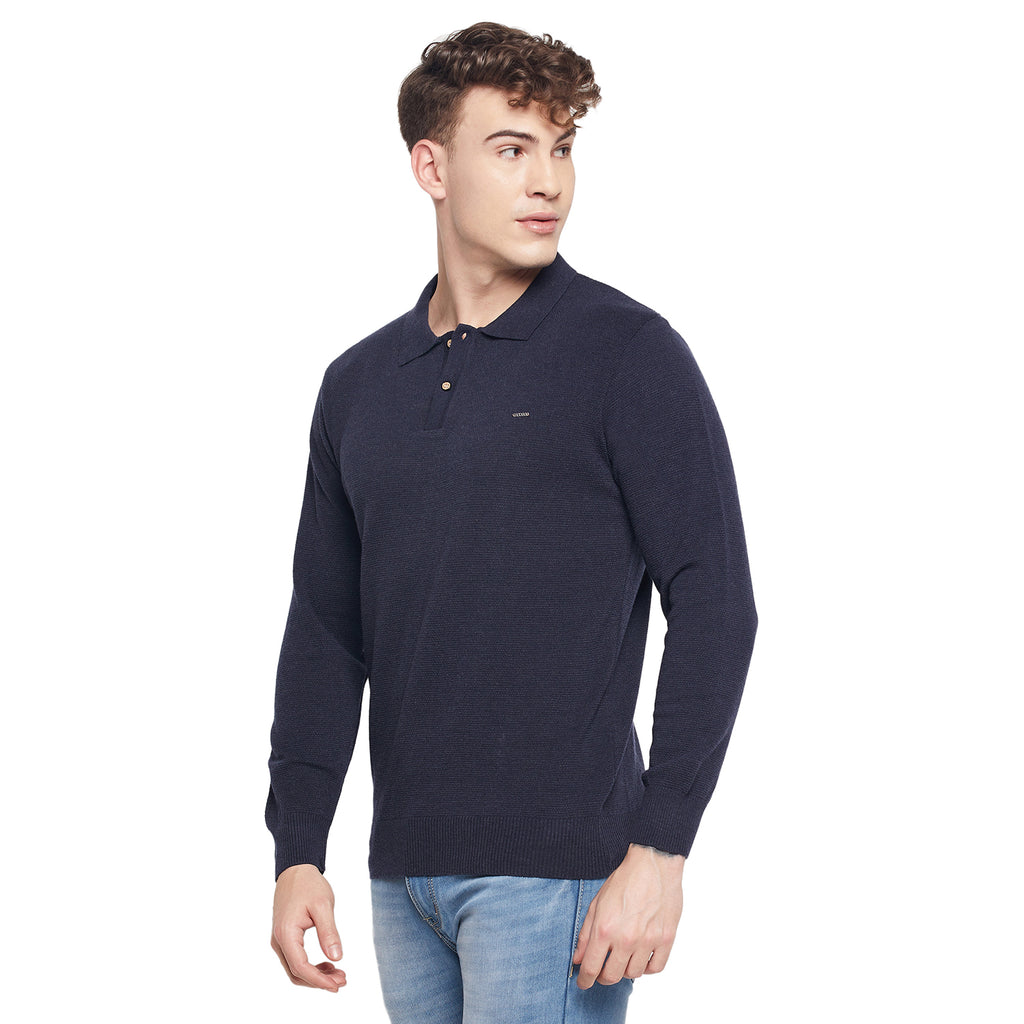 Duke Urban Men Collared Neck Full Sleeve Sweater (SDS711)