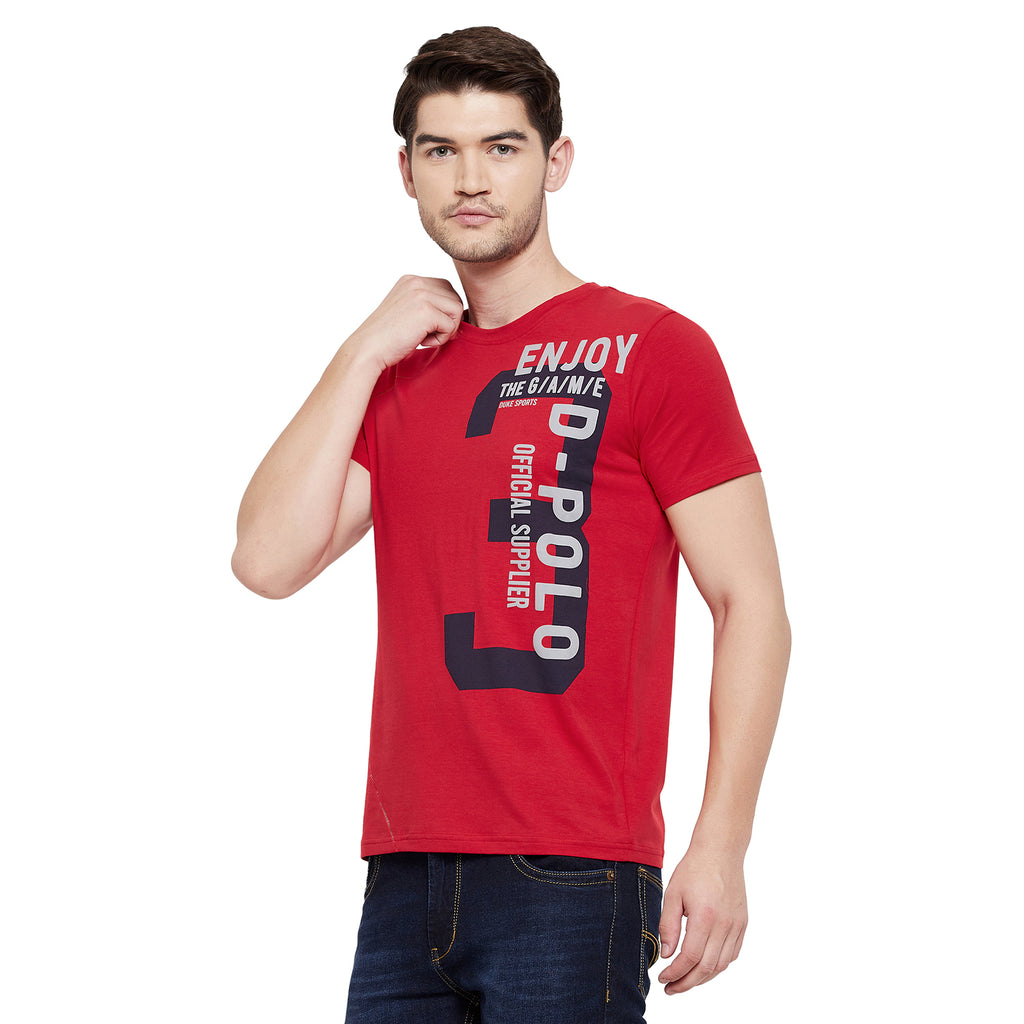 Duke Urban Men Half Sleeve Cotton T-shirt (LQ3927)