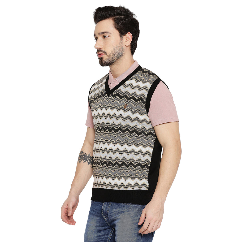Duke Urban Men Sleeveless Reversible Sweater (SDS2036)