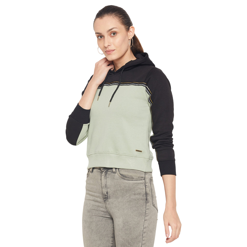 Duke Urban Women Full Sleeve Hooded Sweatshirt (LFX766)