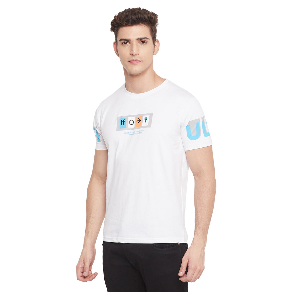 Duke Urban Men Half Sleeve Cotton T-shirt (LF5038)