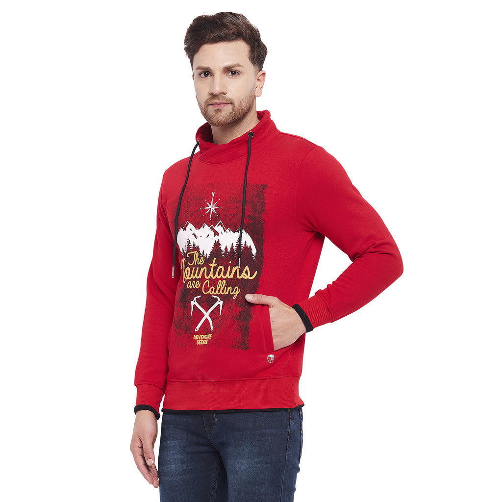 Duke Urban Men Cowl Neck Sweatshirt (LF3853)