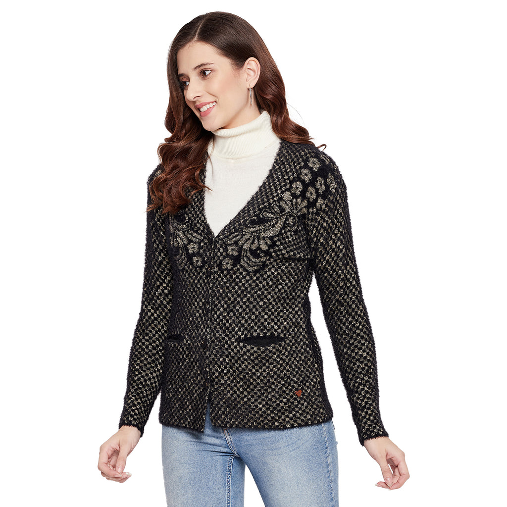 Duke Urban Women Full Sleeve Cardigan (SDS9596)
