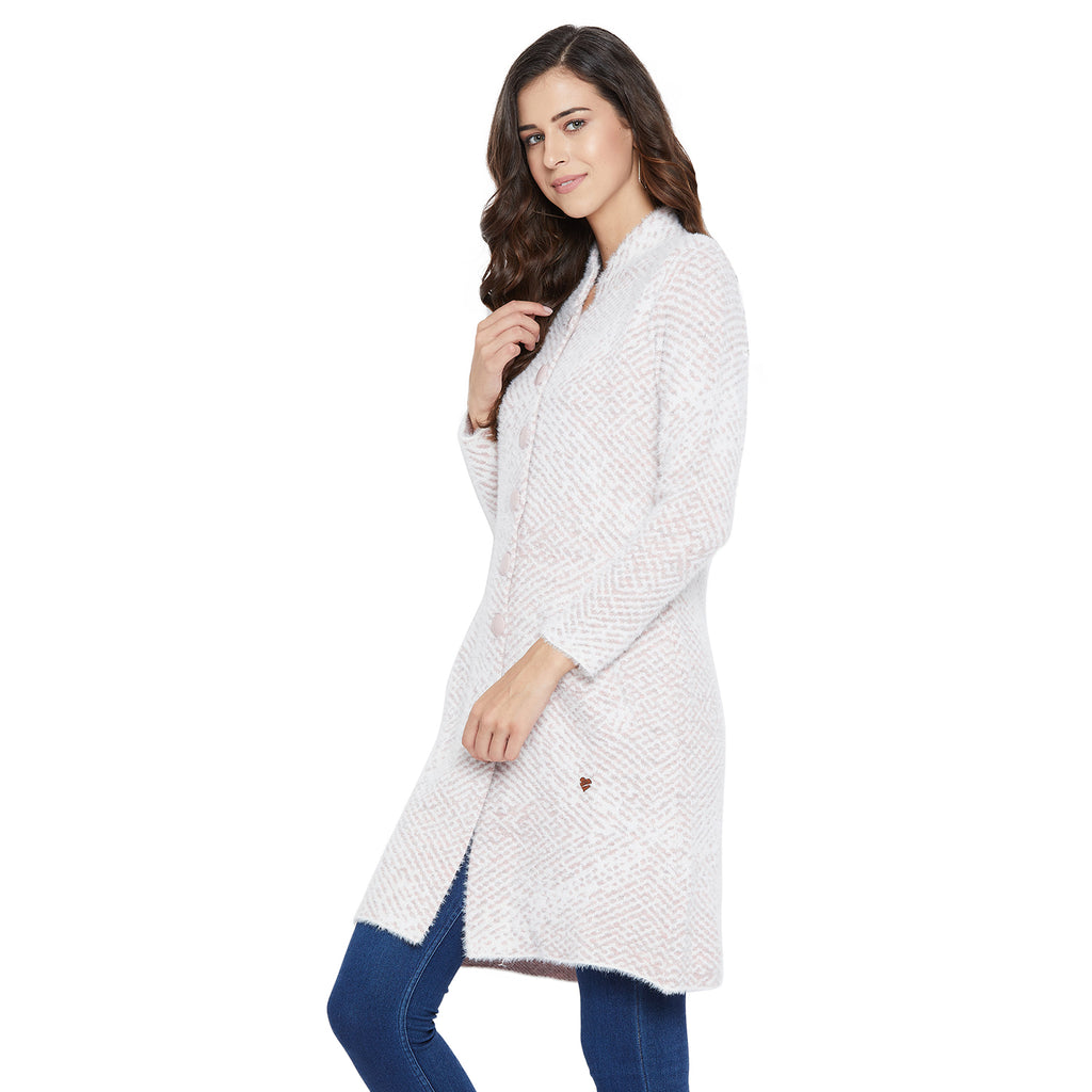 Duke Urban Women Full Sleeve Long Cardigan (SDS974)