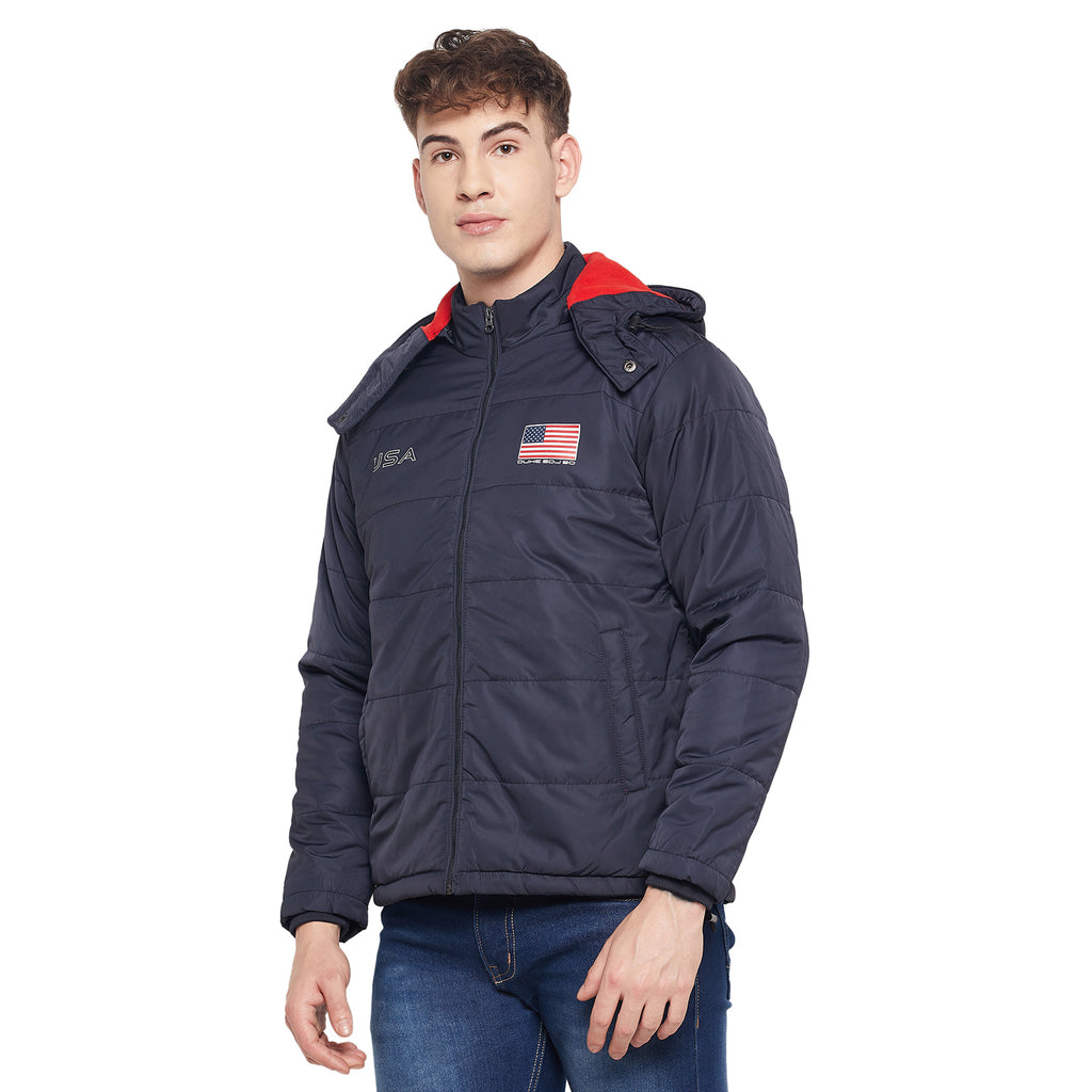 Duke Urban Men Full Sleeve Hooded Jacket (SDZ869)