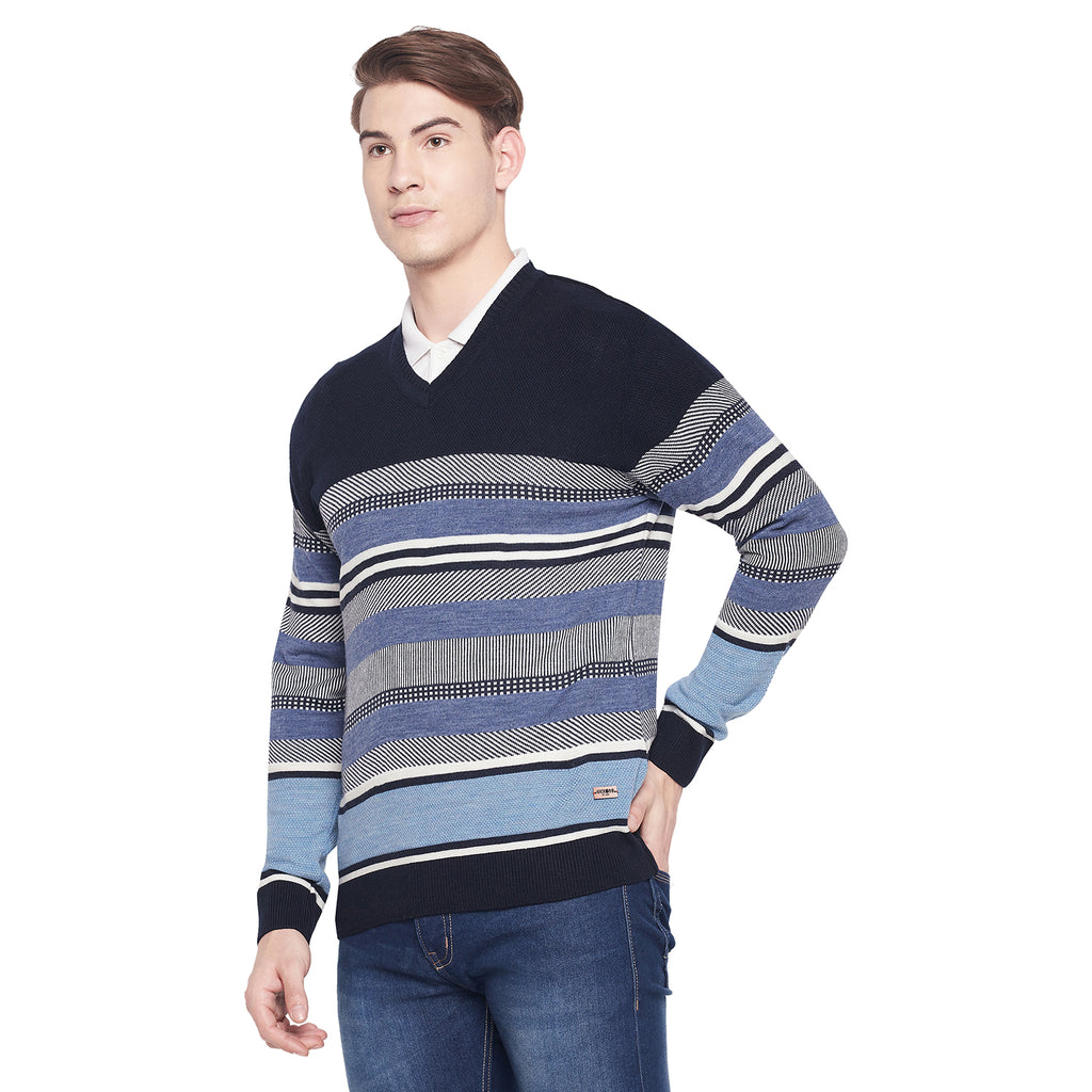 Duke Urban Men Full Sleeve V Neck Sweater (SDS2044)