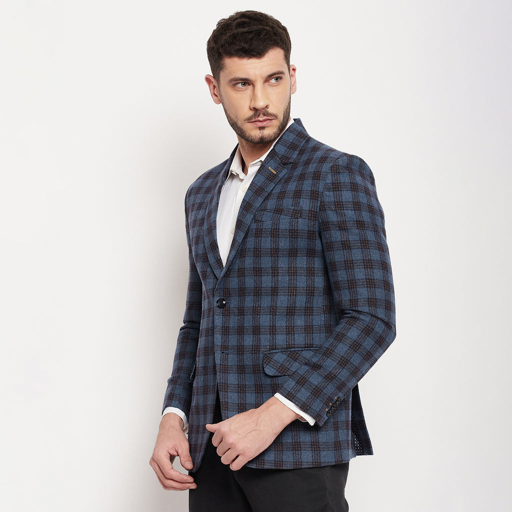 Duke Urban Men Full Sleeve Lapel Neck Coat (SDZ935)