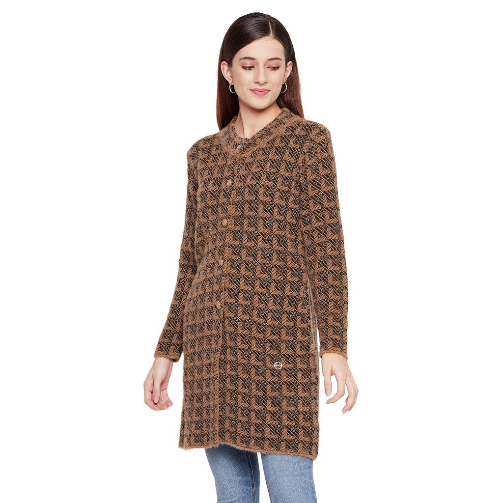 Duke Urban Women Full Sleeve Long Cardigan (SDS1091)