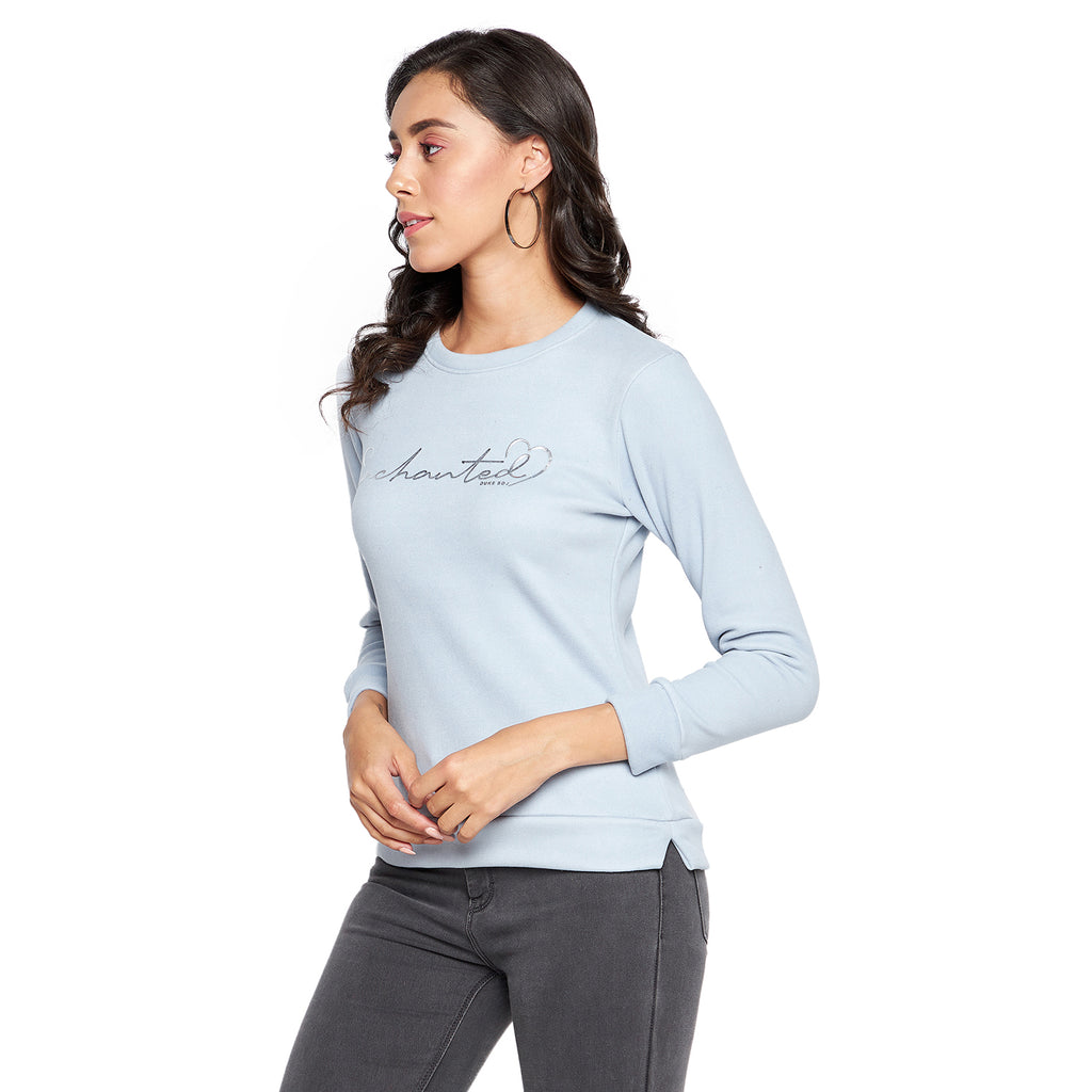 Duke Urban Women Full Sleeve Round Neck Sweatshirt (LFX889)