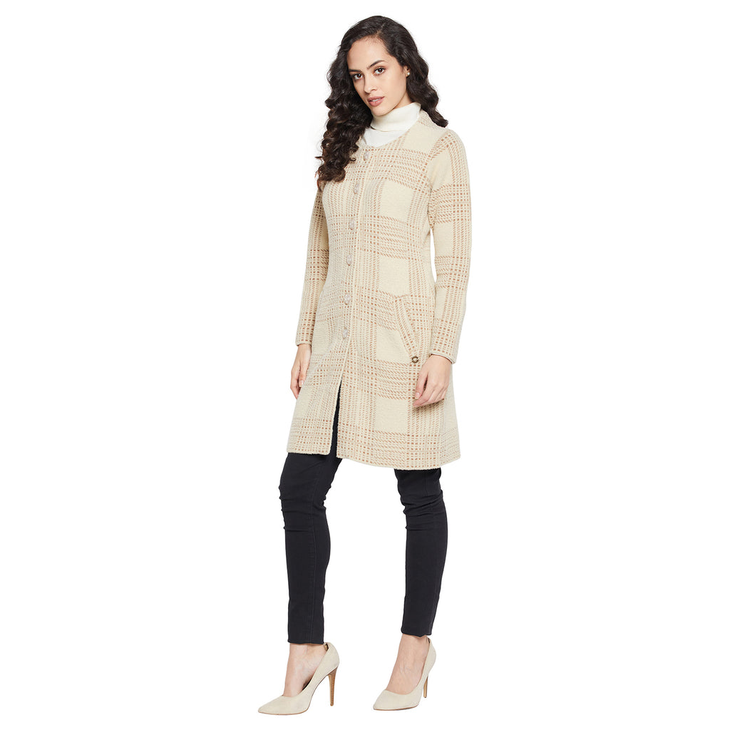 Duke Urban Women Full sleeve Round Neck Cardigan (SDS1099)