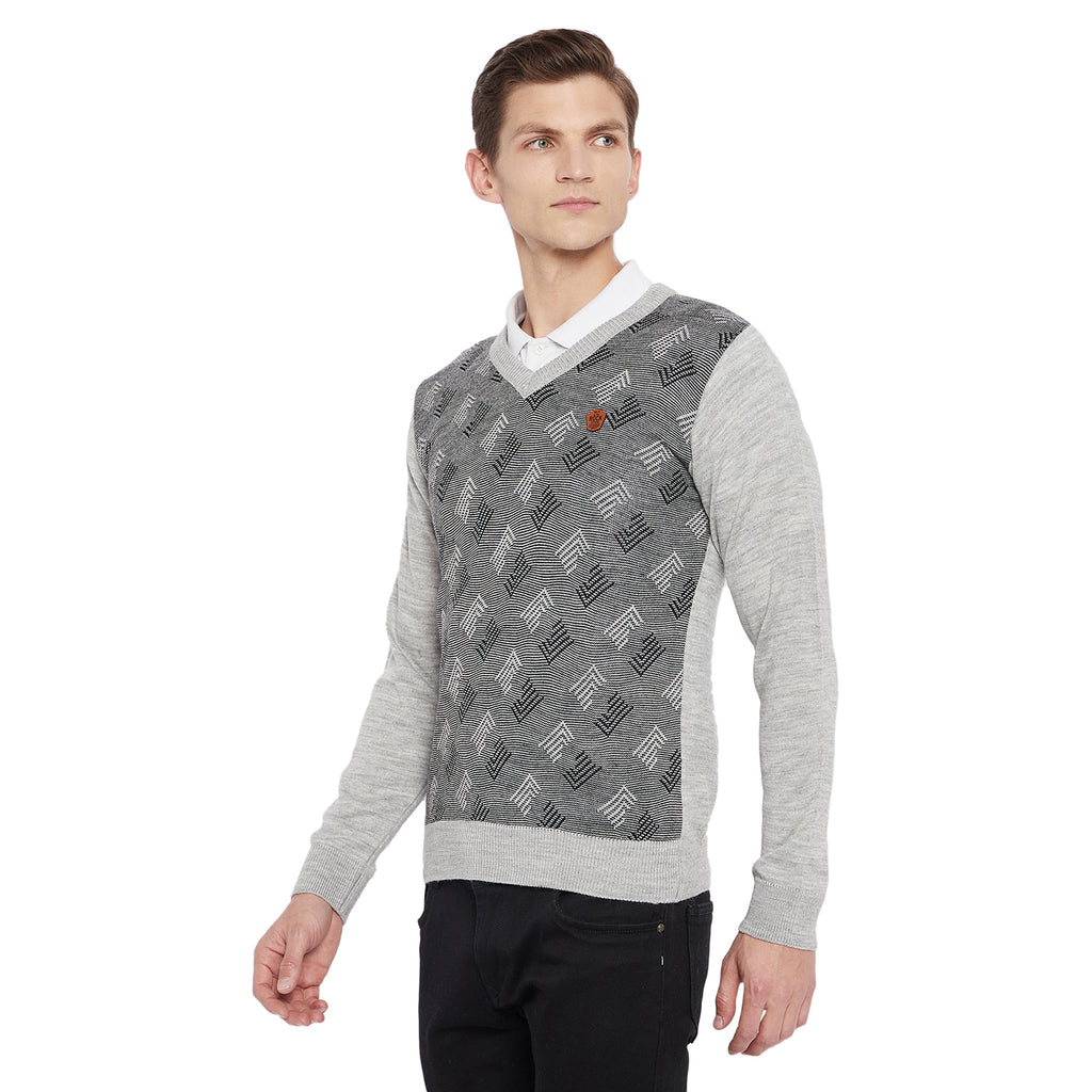 Duke Urban Men Full Sleeve V Neck Sweater (SDS8037)