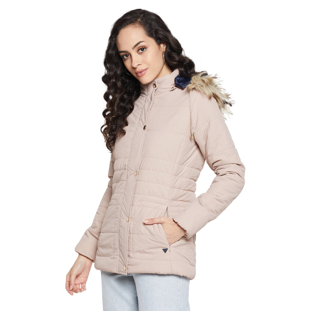 Duke Urban Women Full sleeve Hooded Jacket (SDZ1945)