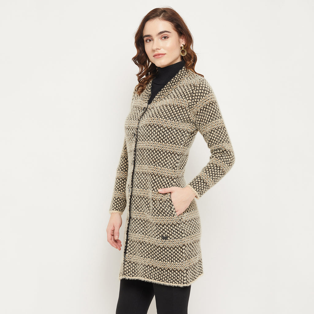 Duke Urban Women Self Design Cardigan (SDS1095)