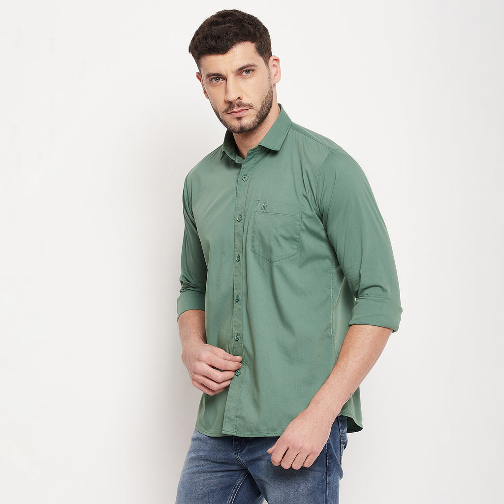 Duke Urban Men Full Sleeve Cotton Shirt (SDO8PLPS)