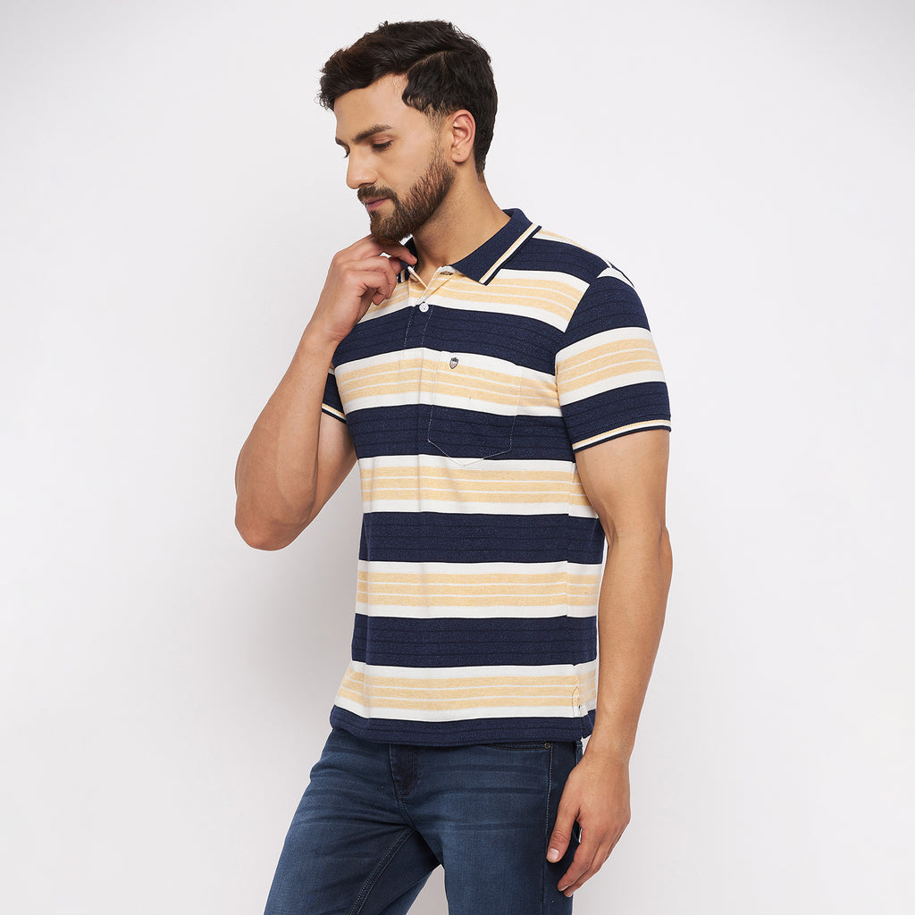 Duke Urban Men Half Sleeve Cotton T-shirt (LF5377)