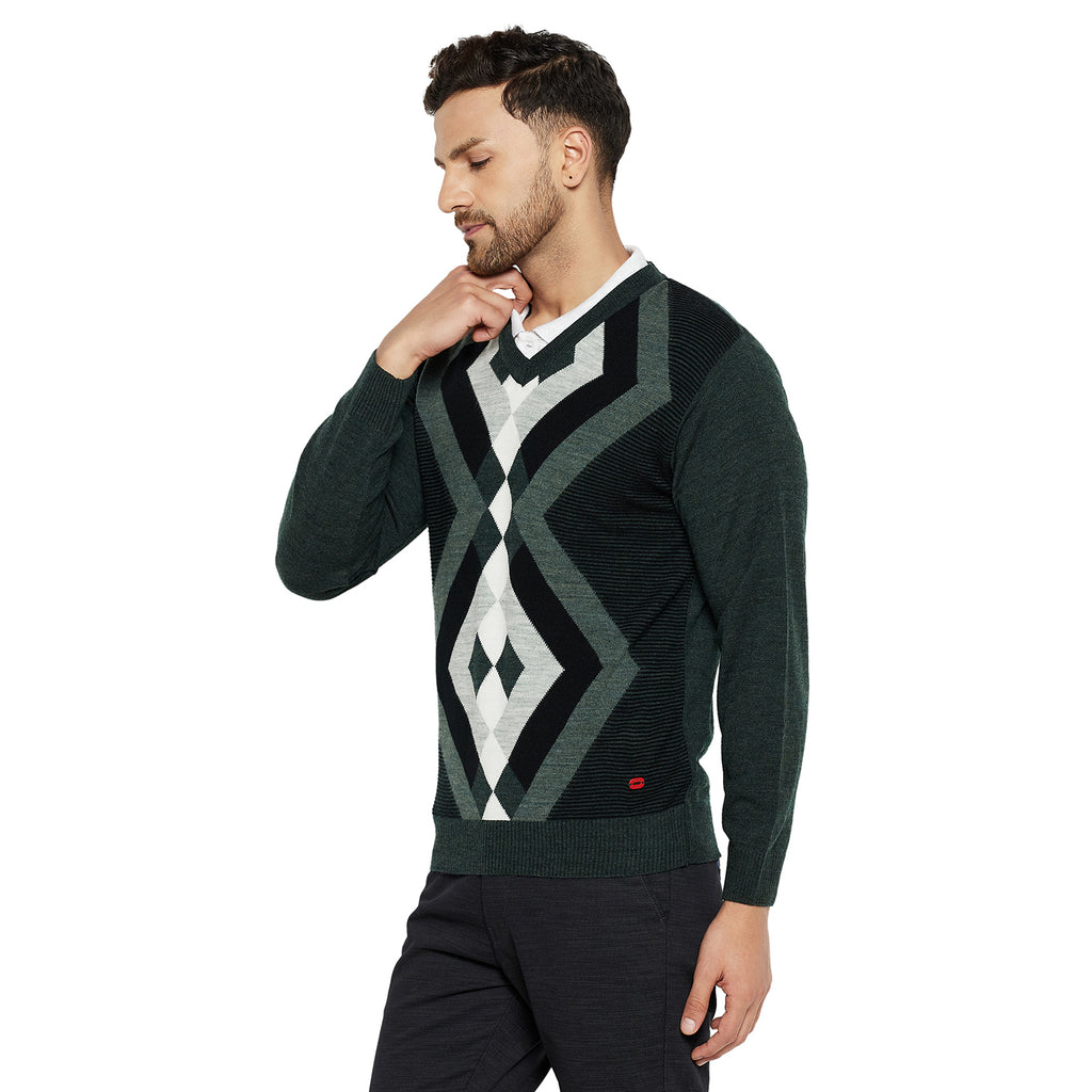 Duke Urban Men Full Sleeve V Neck Sweater (SDS2057)