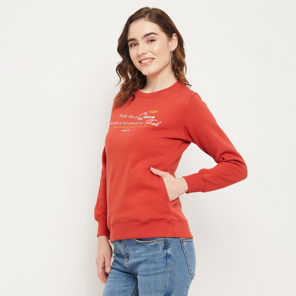 Duke Urban Women Printed Sweatshirt (LFX872)