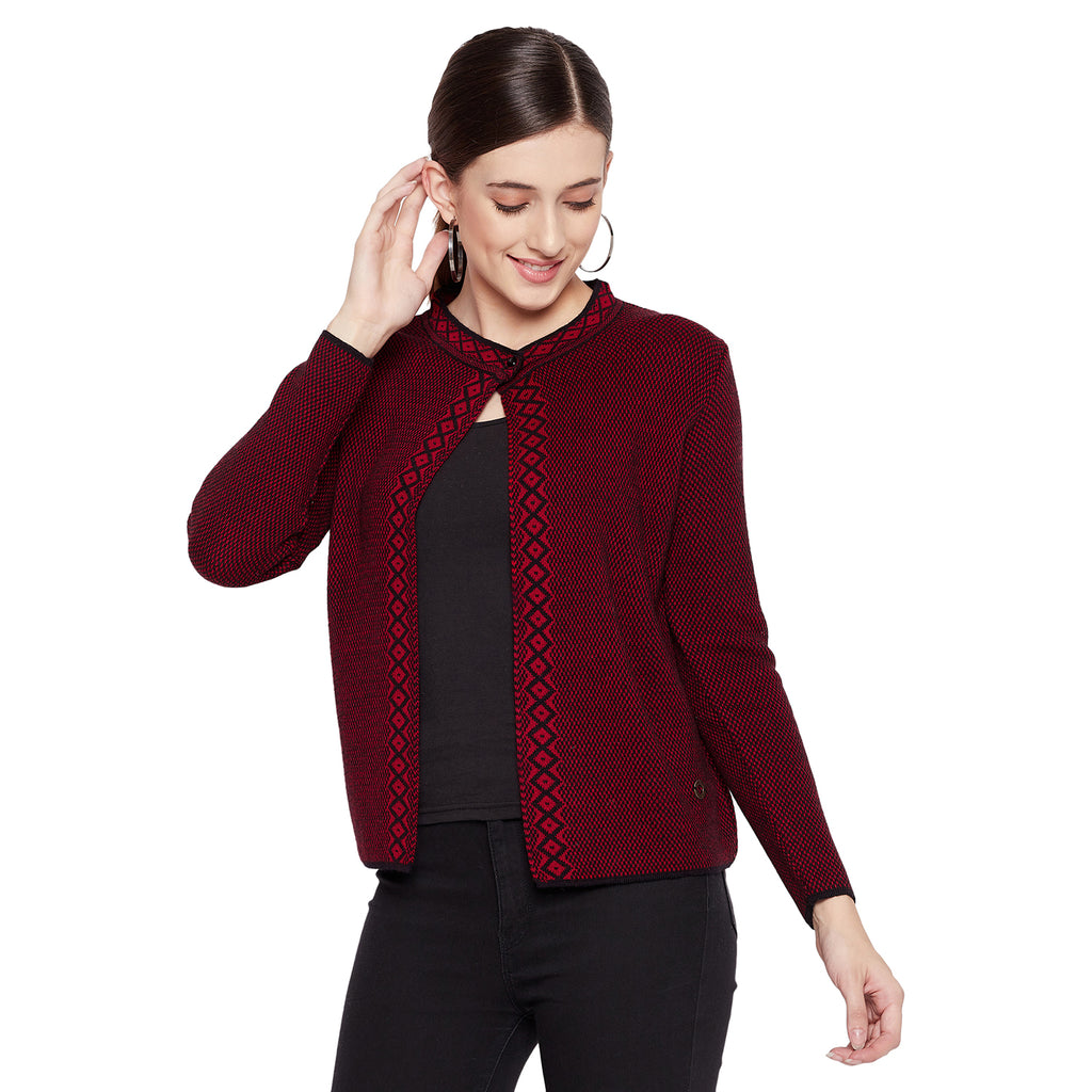 Duke Urban Women Full Sleeve Cardigan (SDS1056)