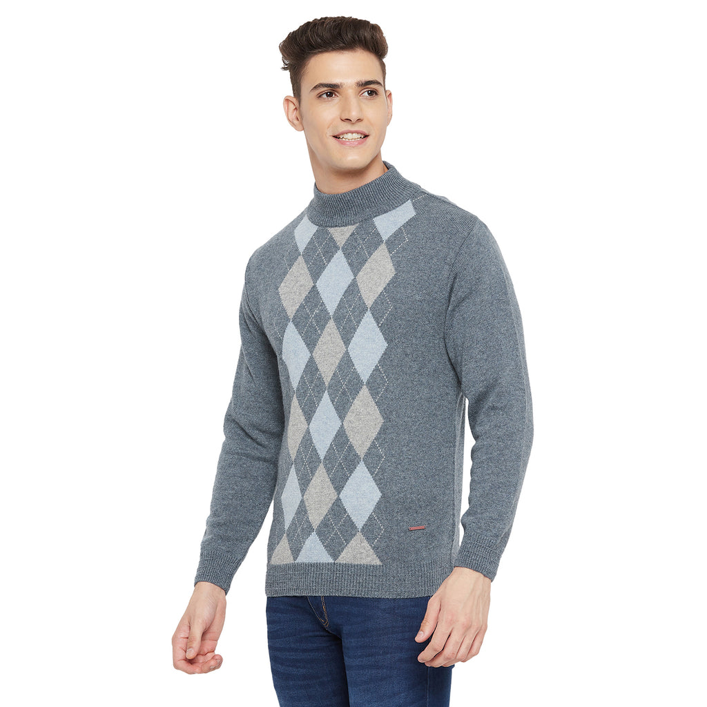 Duke Urban Men Full Sleeve High Neck Sweater (SDS695)