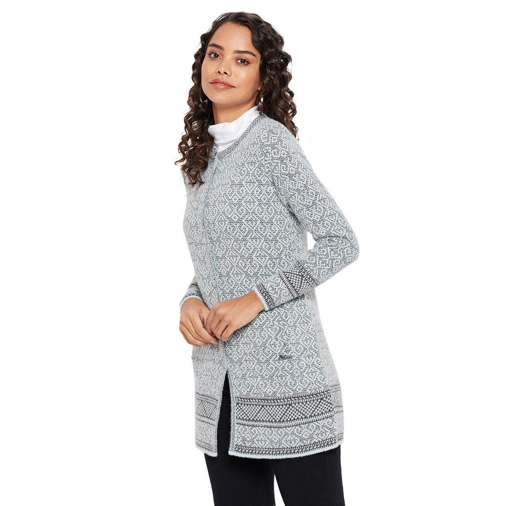 Duke Urban Women Round Neck Cardigan  (SDS1107)