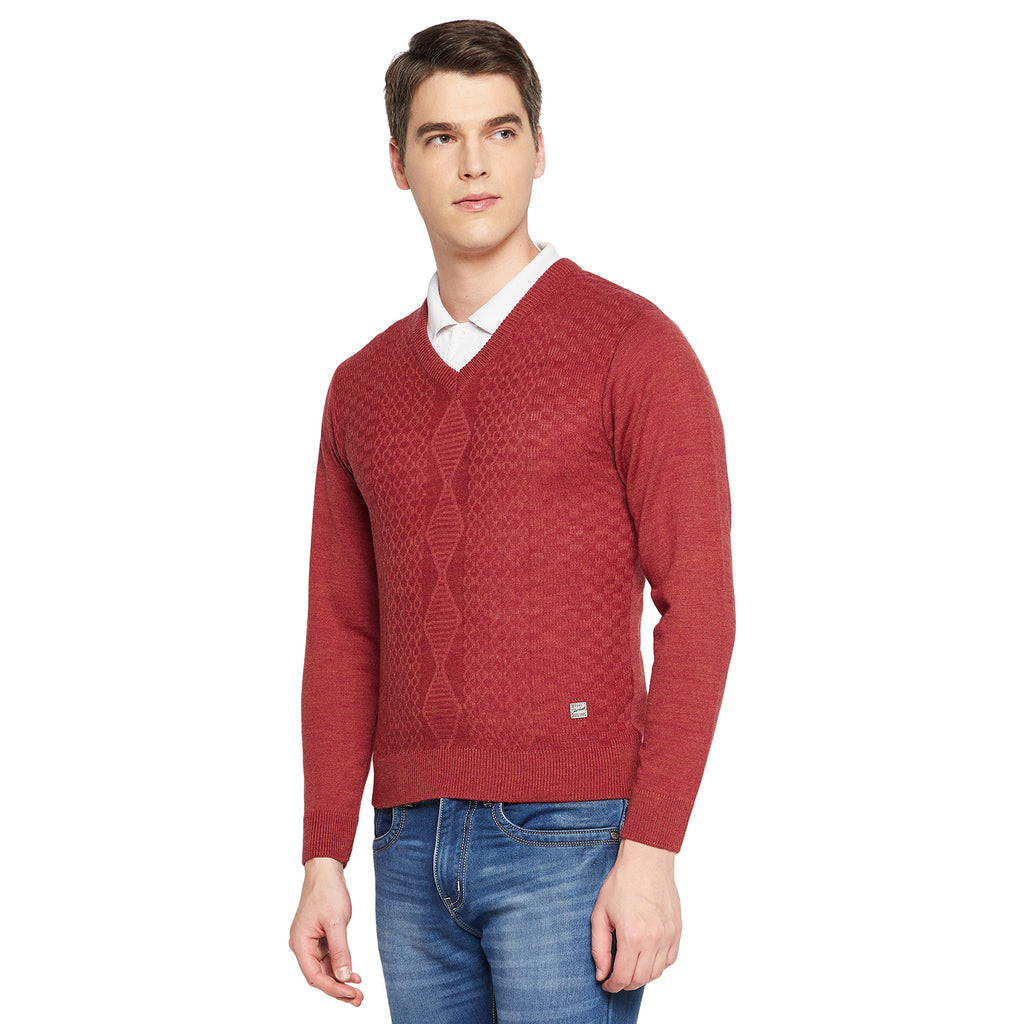 Duke Urban Men Full Sleeve V Neck Sweater (SDS8096)