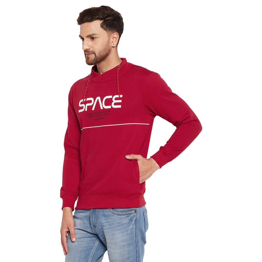 Duke Urban Men Cowl Neck Sweatshirt (LF6121)