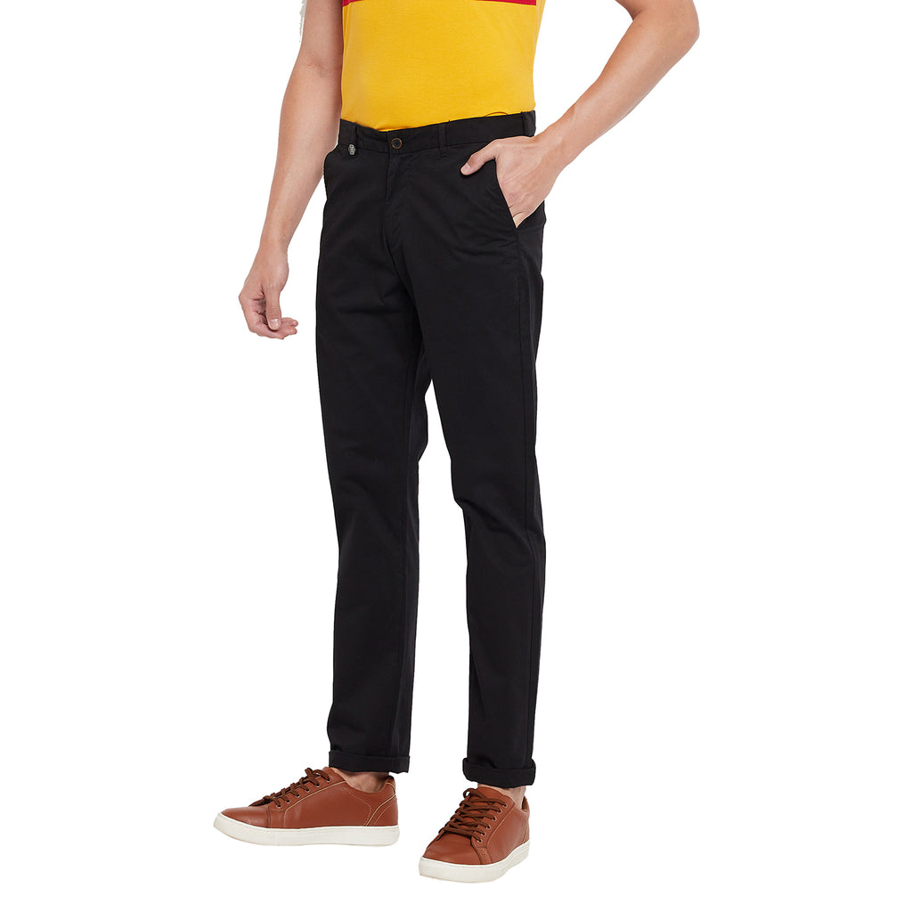 Duke Urban Men Expendable Waist Slim Fit Trousers (SDT4513E)